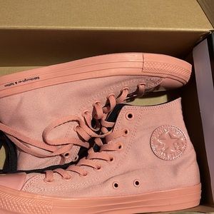 Converse Rust pink OPI size 9 women Edinburgh-er & Tatties